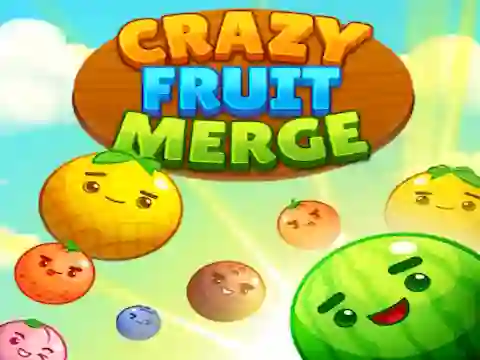 Joc Crazy Fruit Merge on-line