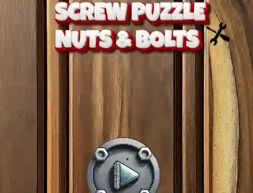 Joc Screw Puzzle : Nuts & Bolts on-line