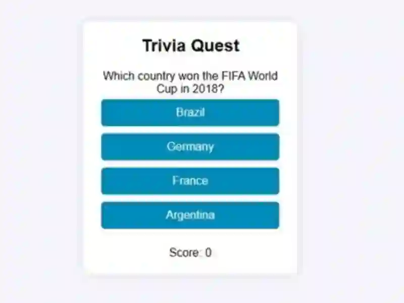 Joc Trivia Quest on-line
