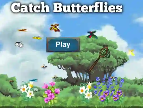 Joc Catch Butterflies on-line