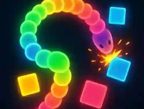 Joc Snake Frenzy Color Clash on-line