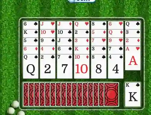 Joc Golf Solitaire on-line