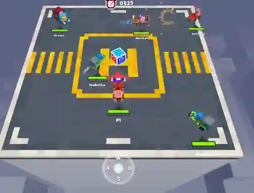 Joc Bumper Car Demolition Race on-line