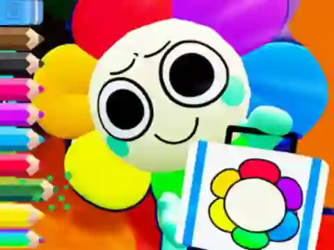 Joc Coloring Book: Dandy's World Members on-line