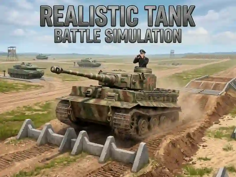 Joc Realistic Tank Battle Simulation on-line