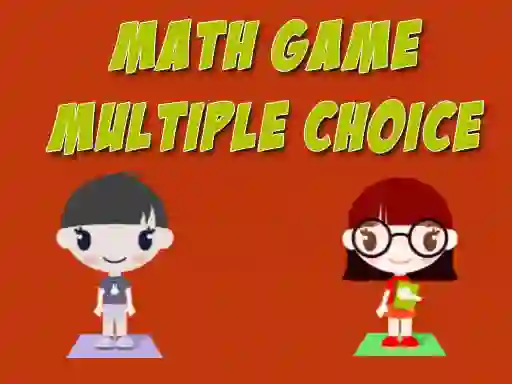 Joc Math Game Multiple Choice on-line