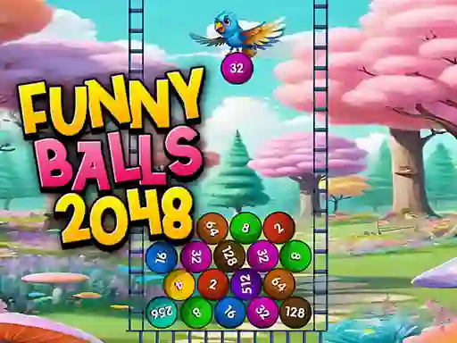 Joc Funny Balls 2048 on-line