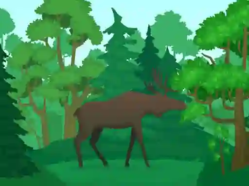 Joc Wild Animals Coloring on-line