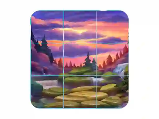 Joc Hyper Sliding Puzzle Party on-line