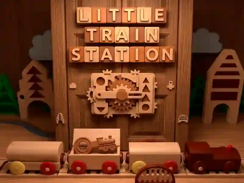 Joc Little Train Station on-line