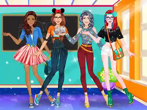 Joc High School Dress Up For Girls on-line