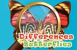 Joc Differences Butterflies on-line