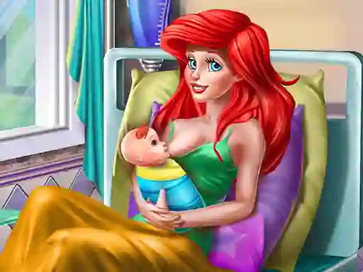 Joc Princess Mermaid Mommy Birth on-line