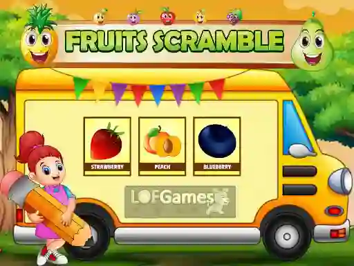Joc Fruits Scramble on-line