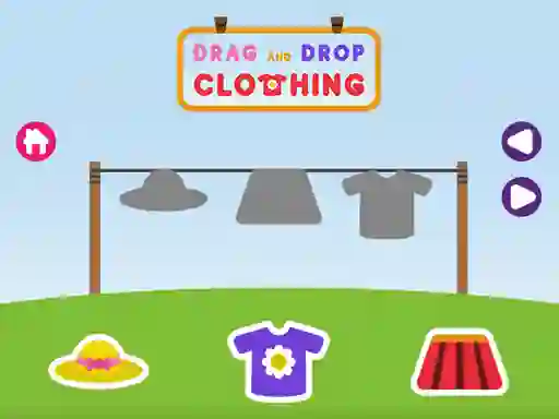 Joc Drag and Drop Clothing on-line