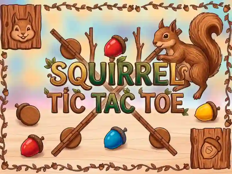 Joc Squirrel Tic Tac Toe on-line