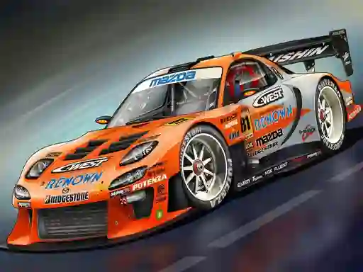 Joc Race Car Slide on-line
