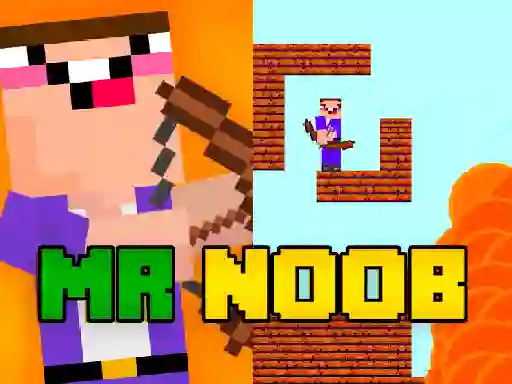 Joc Mr Noob vs Zombies on-line