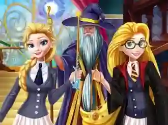 Joc Princesses at School of Magic on-line