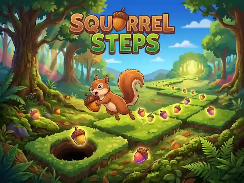 Joc Squirel Steps on-line