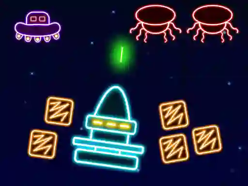 Joc Neon Invaders on-line