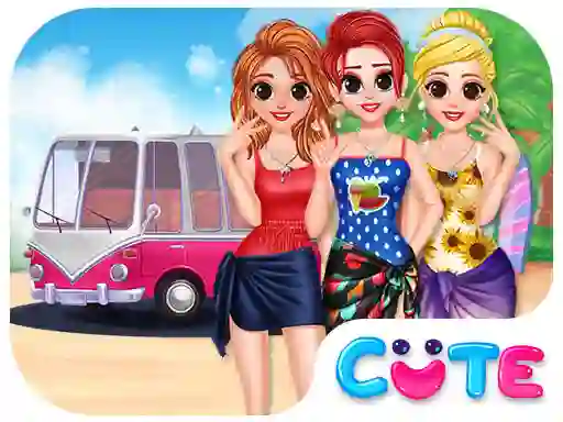Joc Besties Summer Vacation on-line