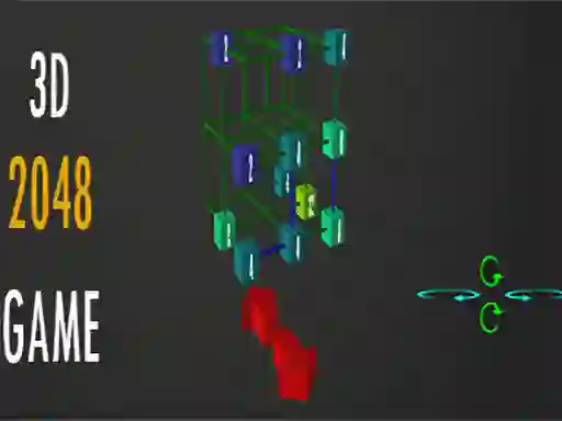 Joc 2048 - 3D on-line