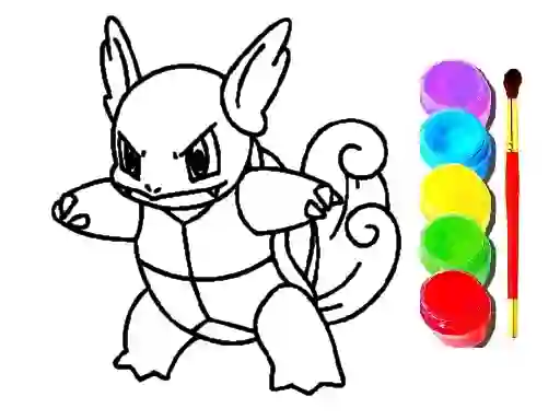 Joc Pokemon Coloring Book on-line