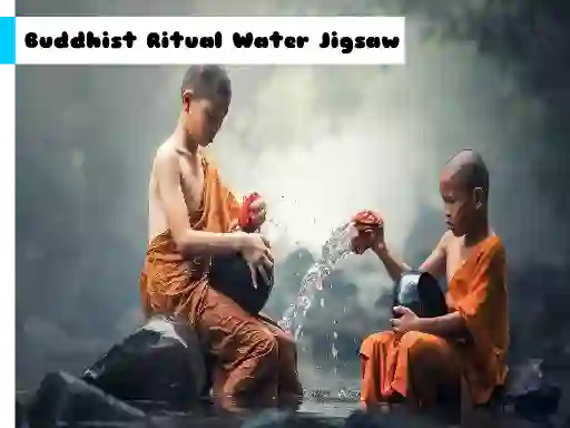 Joc Buddhist Ritual Water Jigsaw on-line