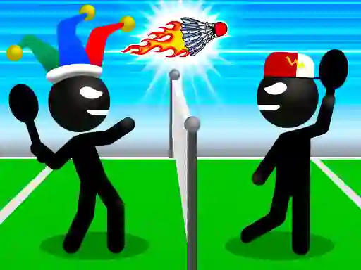 Joc Stickman Sports Badminton on-line