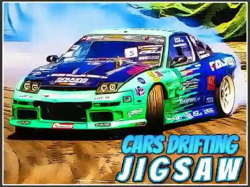 Joc Cars Drifting Jigsaw on-line