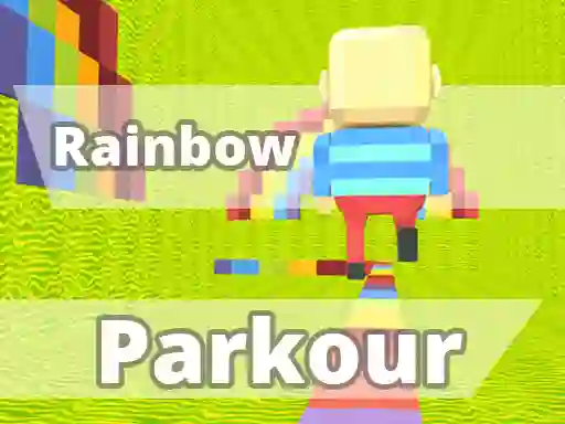 Joc KOGAMA Rainbow Parkour on-line
