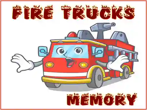 Joc Fire Trucks Memory on-line