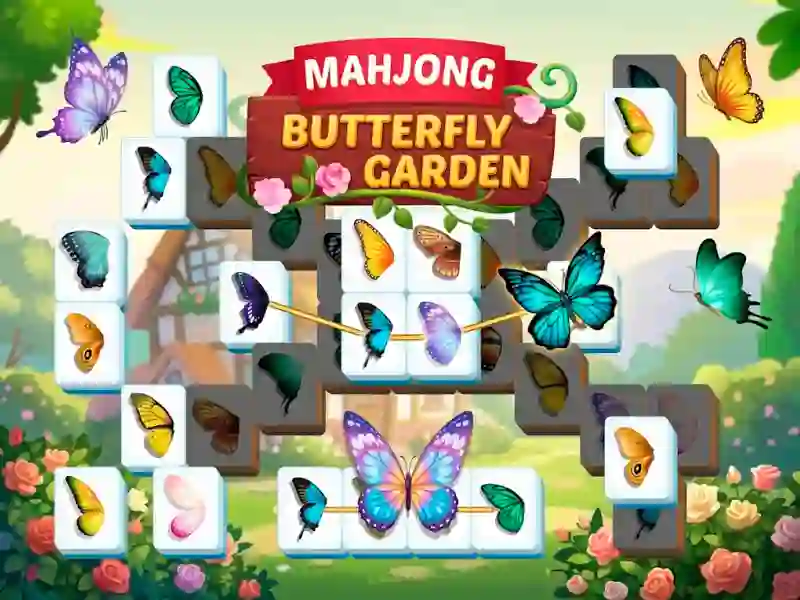 Joc Mahjong Butterfly Garden on-line