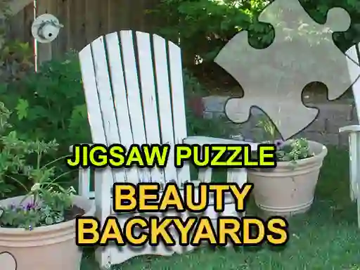 Joc Jigsaw Puzzle: Beauty Backyards on-line