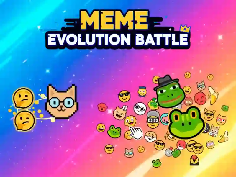 Joc Meme Evolution Battle on-line