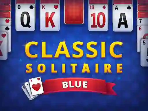 Joc Classic Solitaire Blue on-line
