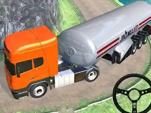 Joc Off road oil tanker transport truck on-line