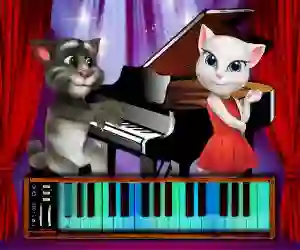 Joc Talking Tom Piano Time on-line