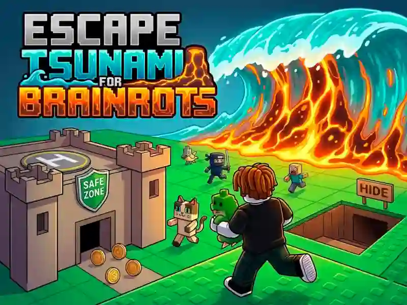 Joc Escape Tsunami for Brainrots on-line