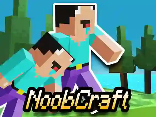 Joc Parkour Craft Noob Steve 2 on-line
