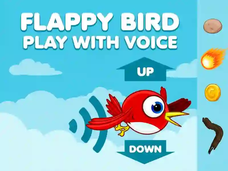 Joc Flappy Bird Play with Voice on-line