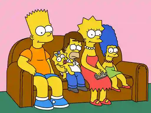 Joc The Simpsons Jigsaw Puzzle on-line