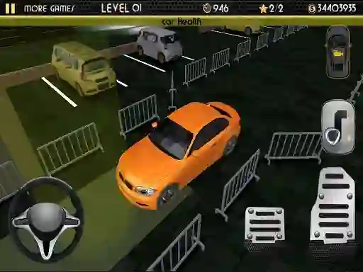 Joc Night Car Parking Simulator on-line