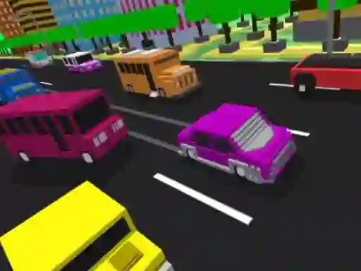 Joc Blocky Highway Racing on-line