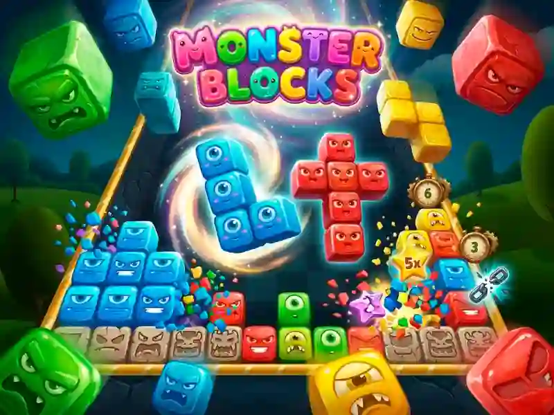 Joc Monster Blocks on-line