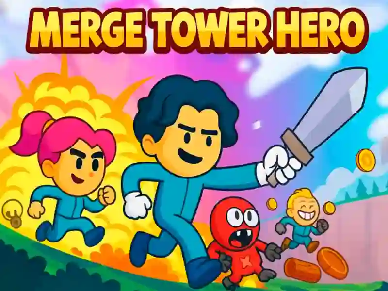 Joc Merge Tower Hero on-line