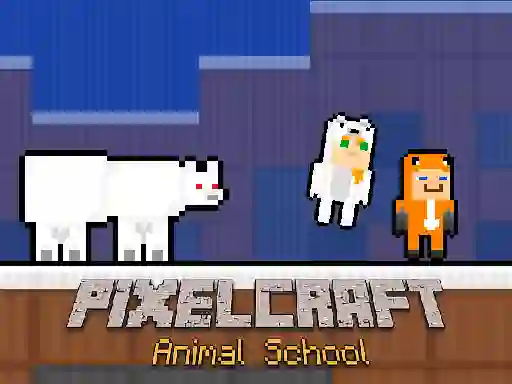 Joc PixelCraft Animal School on-line