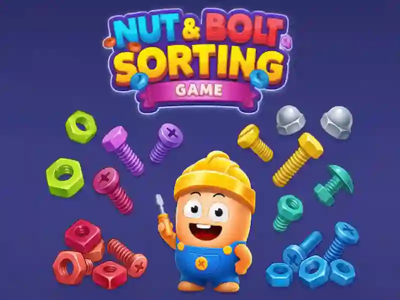 Joc Nuts & Bolt Sorting Game on-line