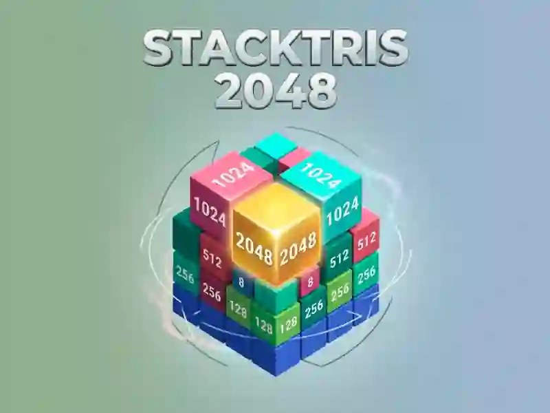 Joc Stacktris 2048 on-line
